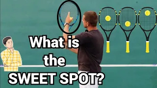 Why you should not always hit with the SWEET SPOT