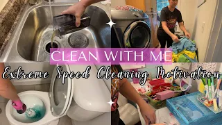 EXTREME SPEED CLEANING MOTIVATION // CLEAN WITH ME 2023
