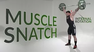 Muscle SNATCH / weightlifting
