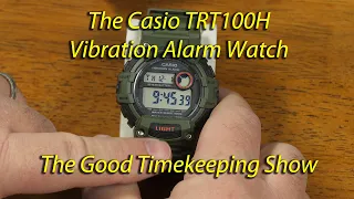 Casio TRT-110H Mud Resistant Vibration Alarm Watch