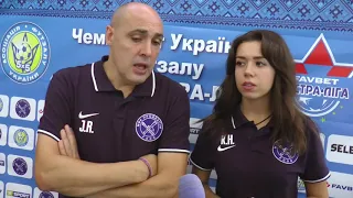 Головний тренер "Продексім" Хаві Родрігес | Продексім vs Епіцентр К-Авангард | 11:2 (6:2)