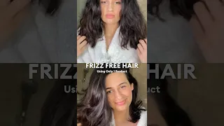 How To Get Frizz Free Hair Fast In 2 Minutes