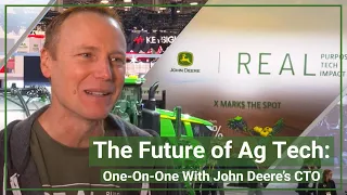The Future of Ag Tech: One-On-One With John Deere CTO Jahmy Hindman
