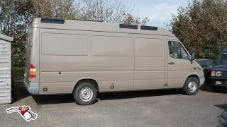 Unique Sprinter camper van with the most glass