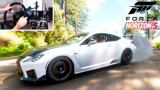 TUNING DRIFT 2020 Lexus RC F Track Edition Forza Horizon 5 Thrustmaster T300