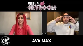 Ava Max in the KDWB's Virtual Skyroom show With Zach Dillon | Full Interview