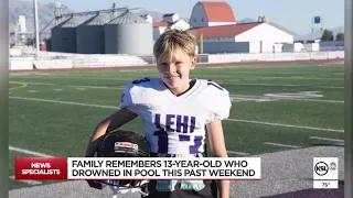 Family remembers their fun-loving teen who drowned in pool