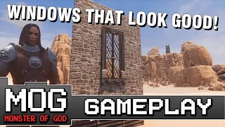 Stormglass Windows That Look Good! | Conan Exiles |