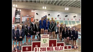 2022 Ohio High School Swimming Girls D1 Medley Relay Finals