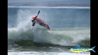 Weskus Amis March 2019 -  surfing in amongst huge crowds up the Cape West Coast