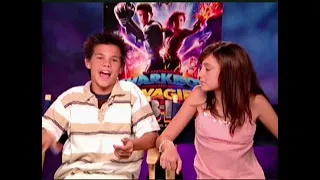 THE ADVENTURES OF SHARKBOY & LAVAGIRL IN 3D - Interview Taylor Lautner and Taylor Dooley 2005