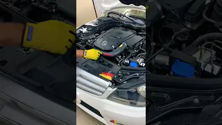 If Overheating Check This #benz #mercedes #c250 #c200 #c180 #w204 #cclass #shorts #viral #video #fyp