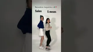 Llegada a Mexico 5años vs 5 meses