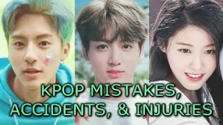 [EKC] Kpop Idol Mistakes, Accidents, & Injuries On Stage