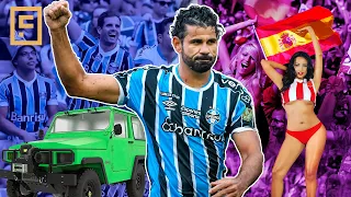 DIEGO COSTA DO GRÊMIO - A VIDA, O LUXO E AS TRETAS DO CRAQUE