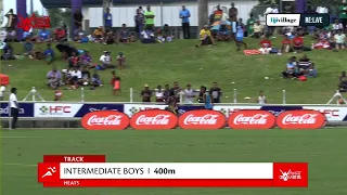 fijivillage Re:Live | Inter Boys 400M Heat 2  | Day 1