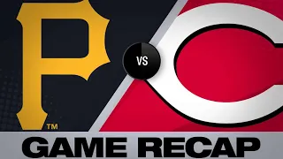 5/27/19: Reds belt 3 HRs in 9-1 win over Pirates