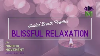 Guided Meditation to Experience Blissful Relaxation / 4-7-8 Breath Practice / Mindful Movement