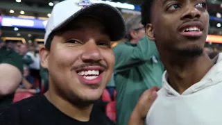 Michigan St. Covered In Final Seconds Peach Bowl Crazy Ending!!! **Live Reaction**