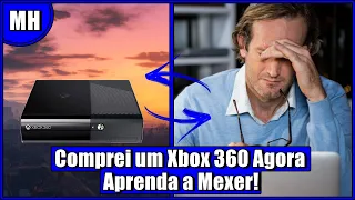 Comprei um Xbox 360 em 2021, Aprenda a Mexer! (Simples|Fácil)