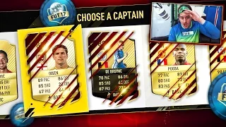 INSANE LEGEND IN A DRAFT FULL PREMIER LEAGUE FUT DRAFT CHALLENGE! FIFA 17 ULTIMATE TEAM