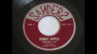 Candy Apple 45 rpm Record - Psychedelic Folk Music "Blossoms"