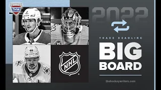 2022 NHL Trade Deadline Big Board - Top 5 Targets | The Hockey Writers Rewind