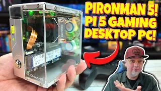 The SMALLEST Gaming DESKTOP PC I Have Ever SEEN - The Pironman 5!