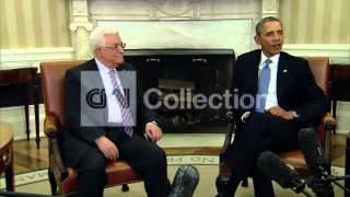 DC:OBAMA MEETS W PALESTINIAN PRES ABBAS