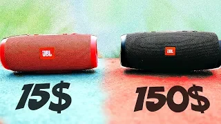 JBL CHARGE 3 - ОРИГИНАЛ vs ПОДДЕЛКА