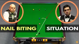 Ronnie O'Sullivan vs Stuart Bingham!!! ᴴᴰ || NAIL-BITING SNOOKER SITUATION || SF || 2016 Masters