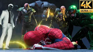 Spider-Man Remastered PC - Spider-Man vs The Sinister Six (4K 60FPS)