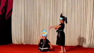 സ്വാമി തിന്തക  / thinthaka thom thom  kids dance performance#malikappuram#ayyappan song