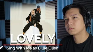 Lovely (Male Part Only - Karaoke) - Billie Eilish ft. Khalid