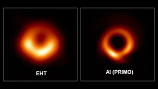 First-ever black hole image 'sharpened' using AI
