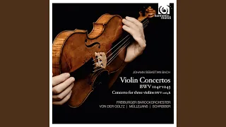 Concerto for two violins BWV 1043 in D Minor: II. Largo ma non tanto