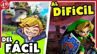 Del más FÁCIL al más DIFÍCIL: Todos los Juegos de Zelda