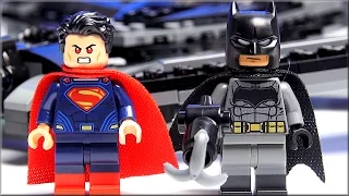 LEGO DC Super Heroes 76046 Герои правосудия: битва в небе - Лего Бэтмен против Лего Супермена