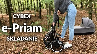 CYBEX E-PRIAM SKŁADANIE WÓZKA - BOBOBLOG.PL