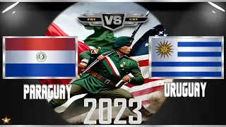 Paraguay VS Uruguay 🇵🇾 🇺🇾: la sorprendente comparación de su poder militar en 2023