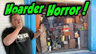 HOARDER HORROR SHOW! Bought a nasty unit for $1,700 at an abandoned storage auction. What's inside?