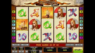 Columbus Deluxe, 60 bonus games. 😱👍🔔 😱$$$, BIG WIN, $$$ 🤠🤑