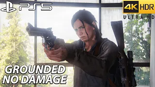 The Last of Us 2 PS5 -  Stealth Gameplay & Brutal Combat ( GROUNDED / NO DAMAGE )