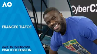 Frances Tiafoe Practice Session | Australian Open 2024