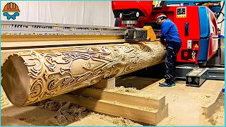 155 Moments Satisfying Wood CNC, Wood Carving Machines & Lathe Machines | Best Of The Week