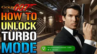 Golden Eye 007: How To Unlock "Turbo Mode" & XBOX achievement "Booster" (Cheat Guide)