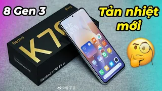 Ra mắt Redmi K70, Redmi K70 Pro, Redmi K70E: Tản nhiệt nước đá mới, Snapdragon 8 Gen 3, Pin giảm...