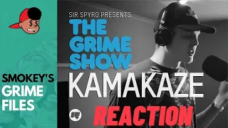 American Rapper First Time Hearing - Grime Show: Kamakaze (UK Rap Reaction)