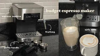budget espresso maker ☕️ | unboxing, making coffee, & review (shopee)