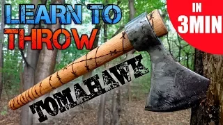 Learn to Throw a Tomahawk in 3 Minutes (Quick Tutorial by World Champion)